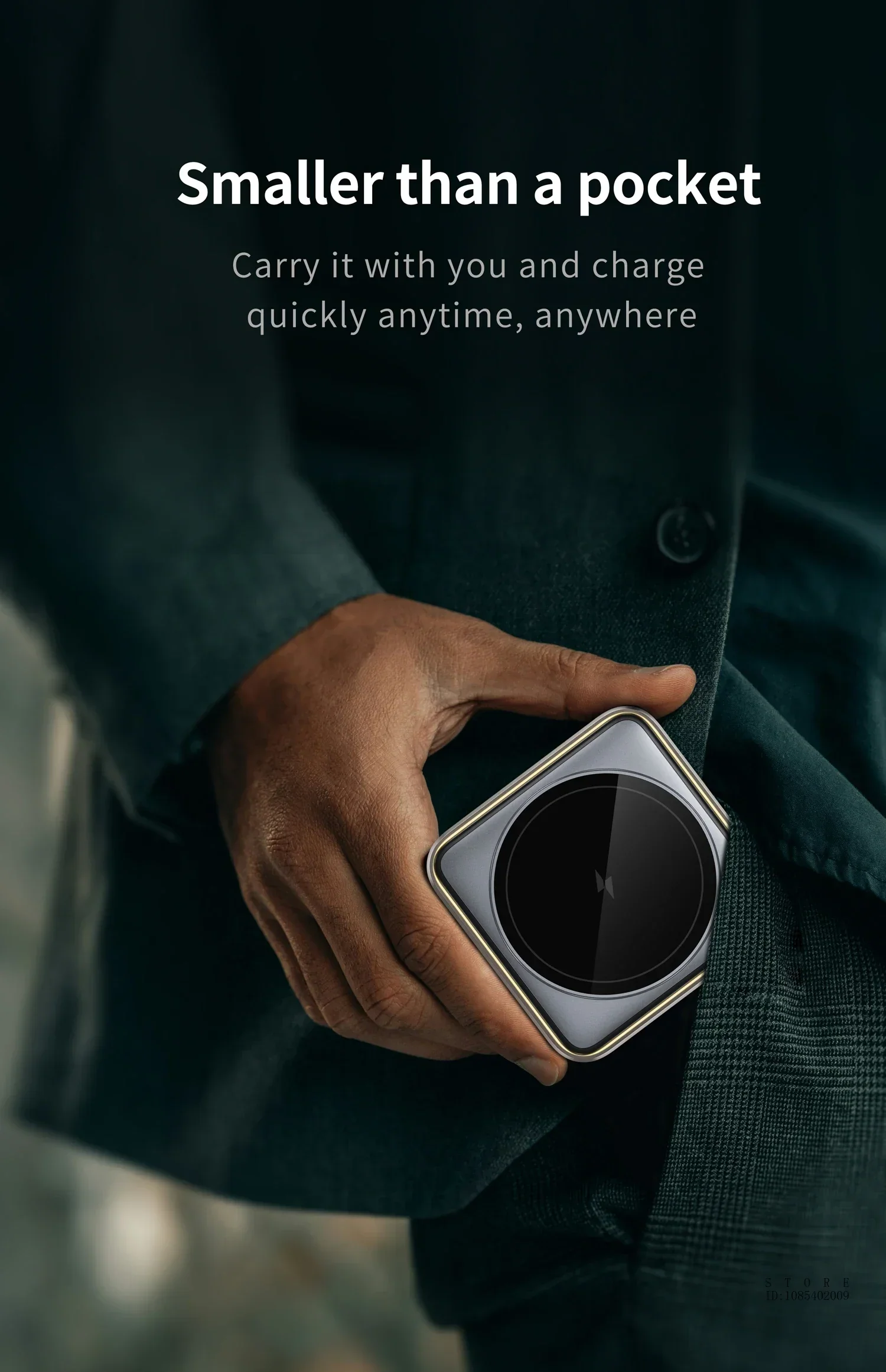 Magnetic 3-in-1 Folding Wireless Charger – Fast Charging Dock for iPhone 12–15, Apple Watch & TWS Earbuds - Image 15