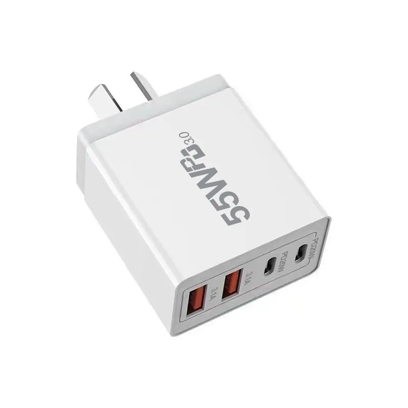Minisopuru 55W 4-Port USB-C Fast Charger โ PD & QC Power Adapter for iPhone, Samsung, Tablets, Laptops. - Image 12